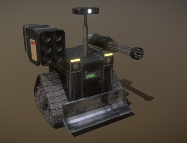 Robot 3Dモデル .c4d .max .obj .3ds .fbx .stl .blend 