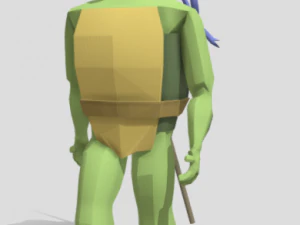 डोनाटेलो एनिमेशन 13 3D मॉडल