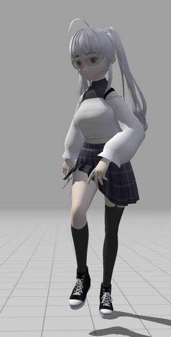 Amy animations 46 3D Model .c4d .max .obj .3ds .fbx .stl .blend 
