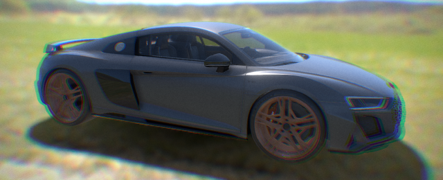 Auto Modello 3D .c4d .max .obj .3ds .fbx .stl .blend 
