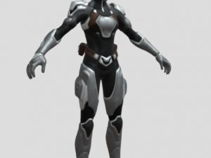 Sonic-rangers-ashley 3D Model