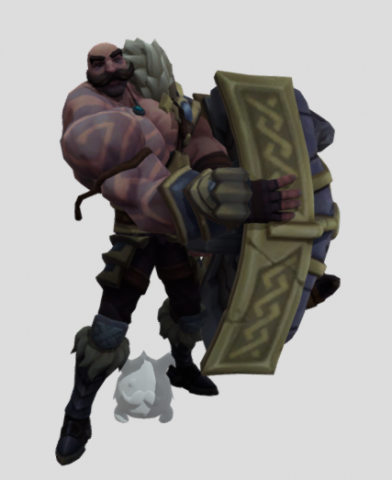 Braum Modelo 3D .c4d .max .obj .3ds .fbx .stl .blend 