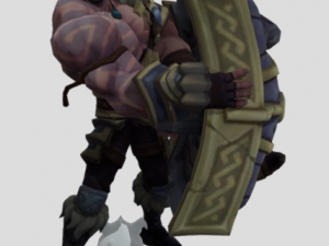 Braum 3D मॉडल