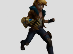 Ezreal Modello 3D