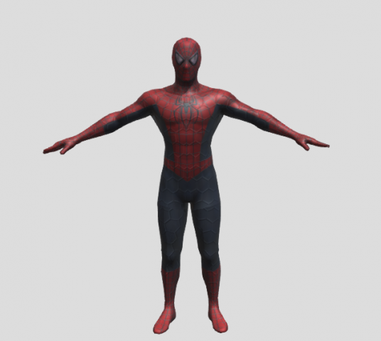 Spider- Man Modelo 3D .c4d .max .obj .3ds .fbx .stl .blend 