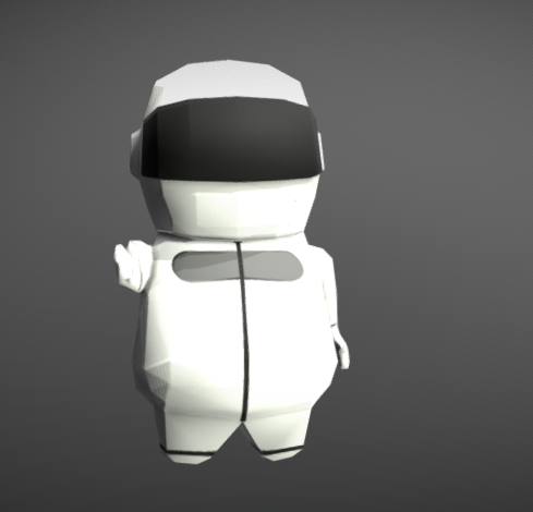 Cartoon Space Man 3D मॉडल .c4d .max .obj .3ds .fbx .stl .blend 