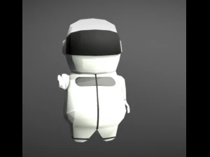 Cartoon ruimteman 3D Model