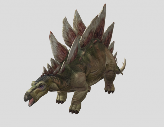 Stgosaure Modelo 3D .c4d .max .obj .3ds .fbx .stl .blend 