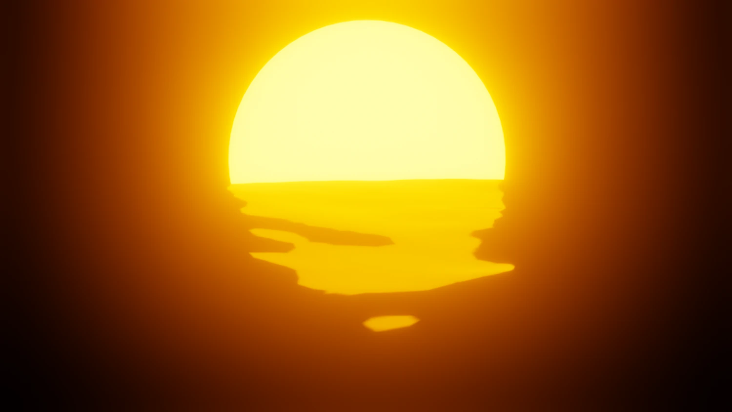 Sun 3D Model .c4d .max .obj .3ds .fbx .stl .blend 