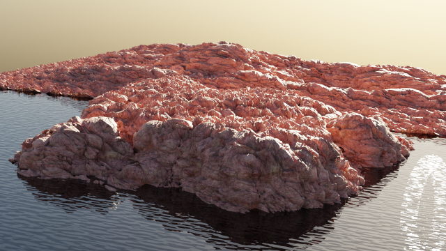 Landscape 3D 模型 .c4d .max .obj .3ds .fbx .stl .blend 
