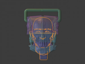 CHAIN SAW MAN HELMET MASK FAN ART FOR COSPLAY Modèles 3D en vedette
