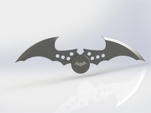Batarang Replica Batman Arkham Fan Art 3D Print Model
