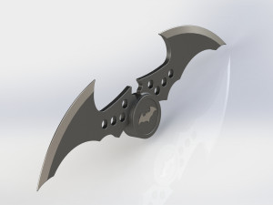 Batarang Replica Batman Arkham Fan Art Modelo de Impressão 3D