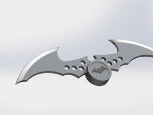 Batarang Replica Batman Arkham Fan Art 3D Print Model
