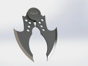 Batarang Replica Batman Arkham Fan Art 3D Print Model