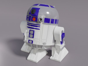 R2D2 Chibi Fan Art Modelo de impresión 3D