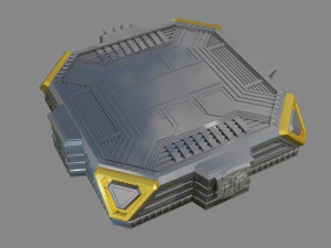 Display Stand Transformers Fan Art Square Version 3D Print Model