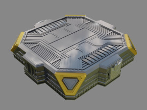 Display Stand Transformers Fan Art Square Version 3D प्रिंट मॉडल