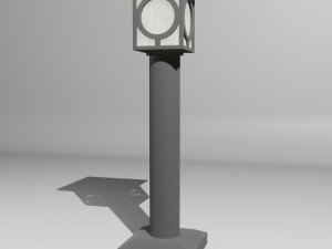 Stand Lamp Miniature 3D प्रिंट मॉडल