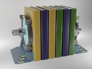 Портальный звездолет Bookend 3D Принт Модель
