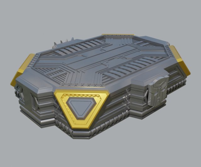 Display Stand for Transformers Figure Fan Art Rectangular Vr 3D Print Model .c4d .max .obj .3ds .fbx .stl .blend 