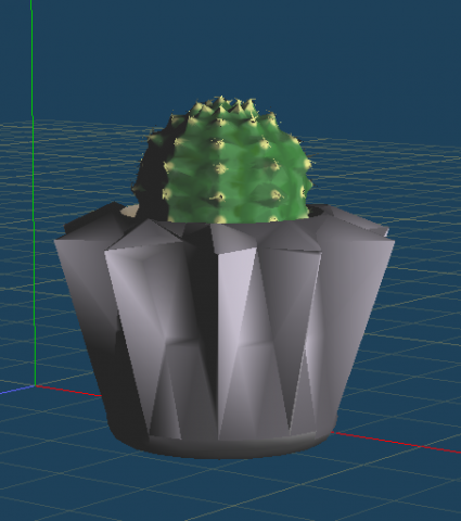Cactus 3D Model .c4d .max .obj .3ds .fbx .stl .blend 