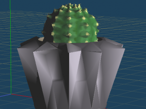 Cactus 3D Model