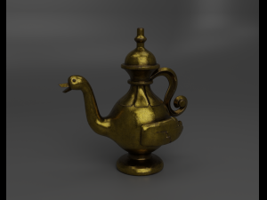 Stylized Lamp 3D Модель