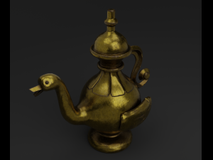 Stylized Lamp 3D Модель