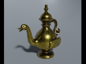Stylized Lamp 3D 模型