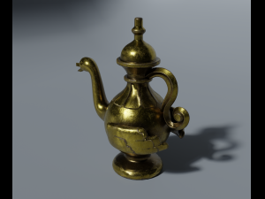 Stylized Lamp 3D Модель