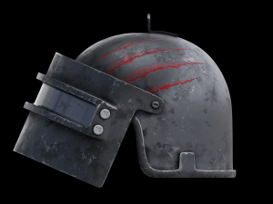 Pubg Helmet 3D Modell