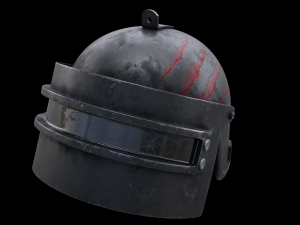 Pubg Helmet 3D Modell