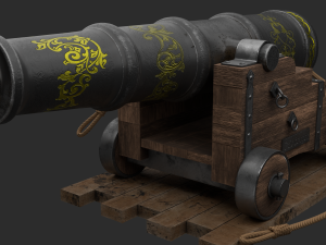 Cannon 3D Model