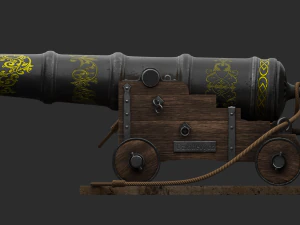 Cannon 3D Model