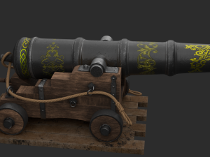 Cannon 3D Модель