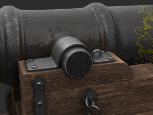 Cannon 3D Model