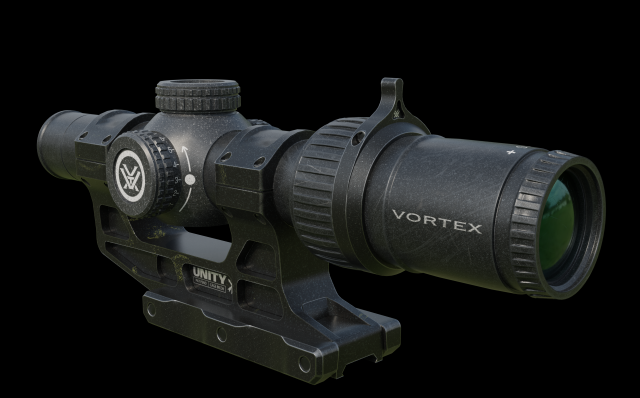 Scope Vortex 3D Model .c4d .max .obj .3ds .fbx .stl .blend 