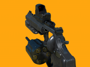 Revolver 3D मॉडल