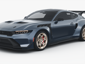 Ford-Mustang GTD 2025 3D 모델