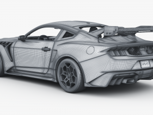Ford-Mustang GTD 2025 3D 모델