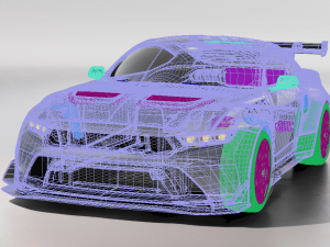 Ford-Mustang GTD 2025 3D 모델