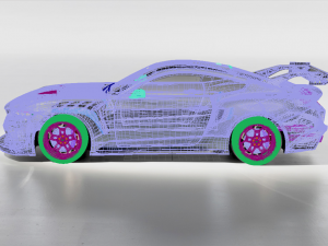 Ford-Mustang GTD 2025 3D 모델