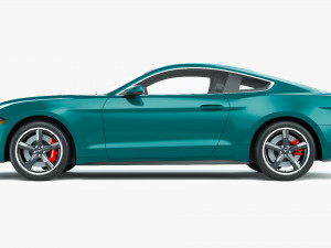 Ford-Mustang Bullit 2020 3D Model