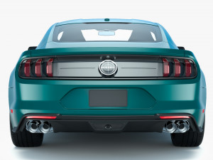 Ford-Mustang Bullit 2020 3D Model