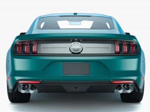 Ford-Mustang Bullit 2020 3D Model
