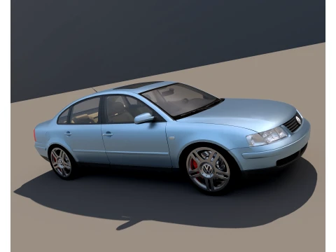 Volkswagen Passat V Modelo 3D