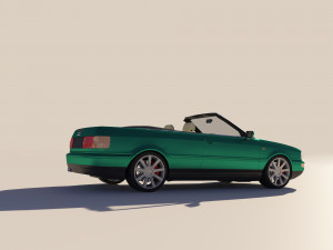 Audi 80 Cabrio Model 3D