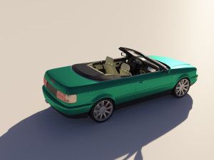 Audi 80 Cabrio Model 3D