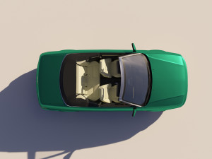 Audi 80 Cabrio Model 3D